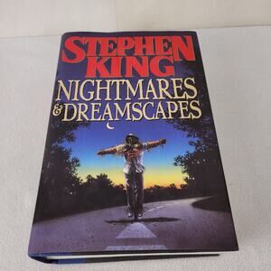 Stephen King Nightmares & Dreamscapes 1st edition hardcover book Anthology